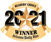 Readers Choice Winner 2021 Badge