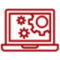 Laptop Computer Repair Icon